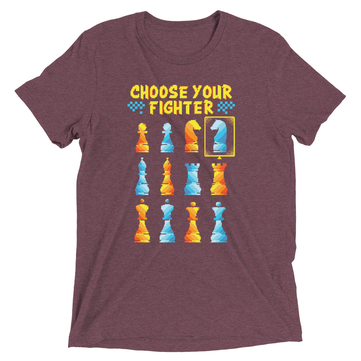 Choose Your Fighter Men's Tri-Blend Tee product image 5