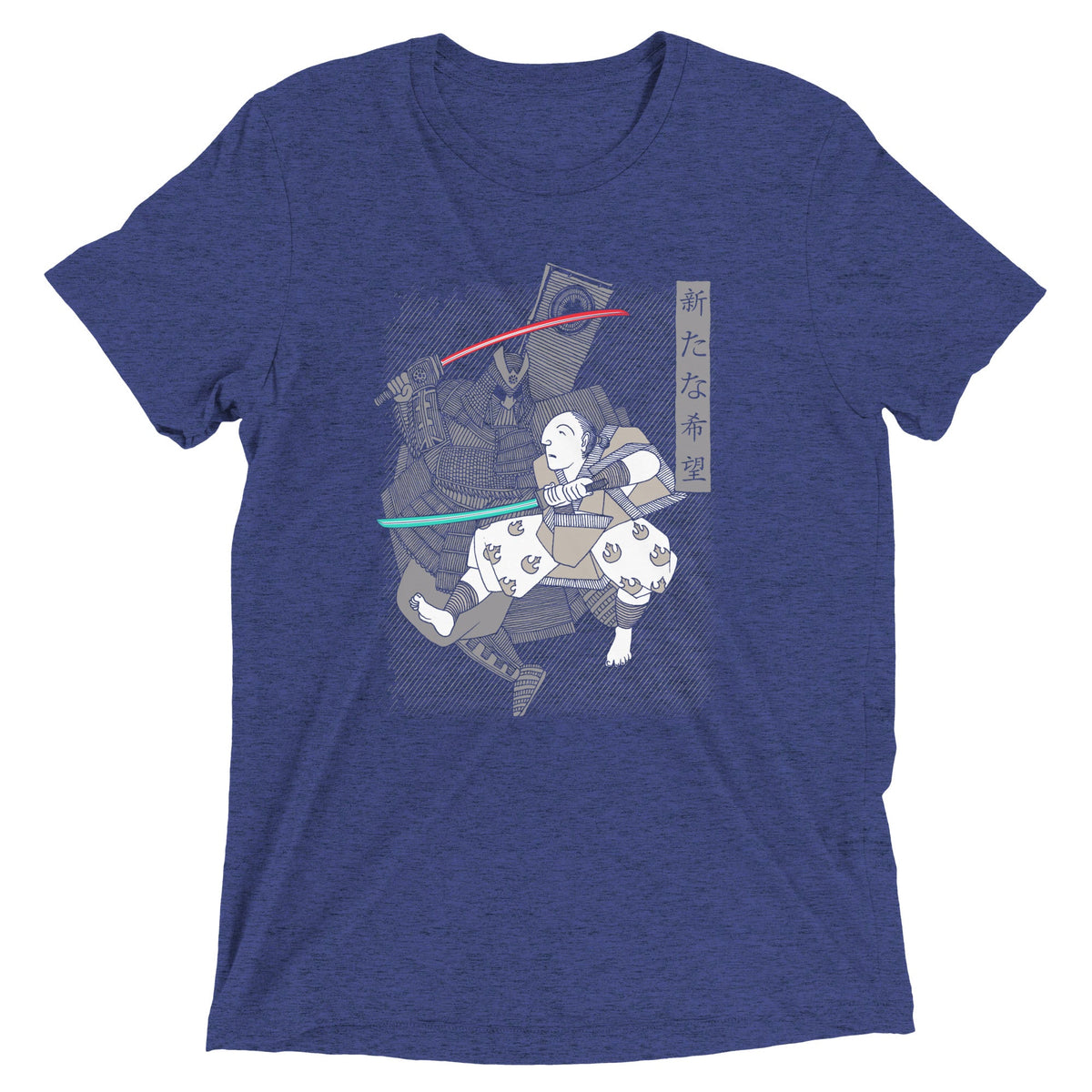 Light Katana Men's Tri-Blend Tee product image 4