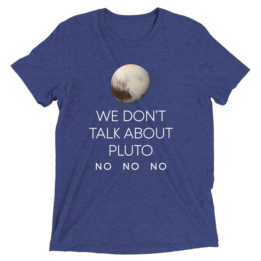 We Don't Talk About Pluto Men's Tri-Blend Tee product image 4