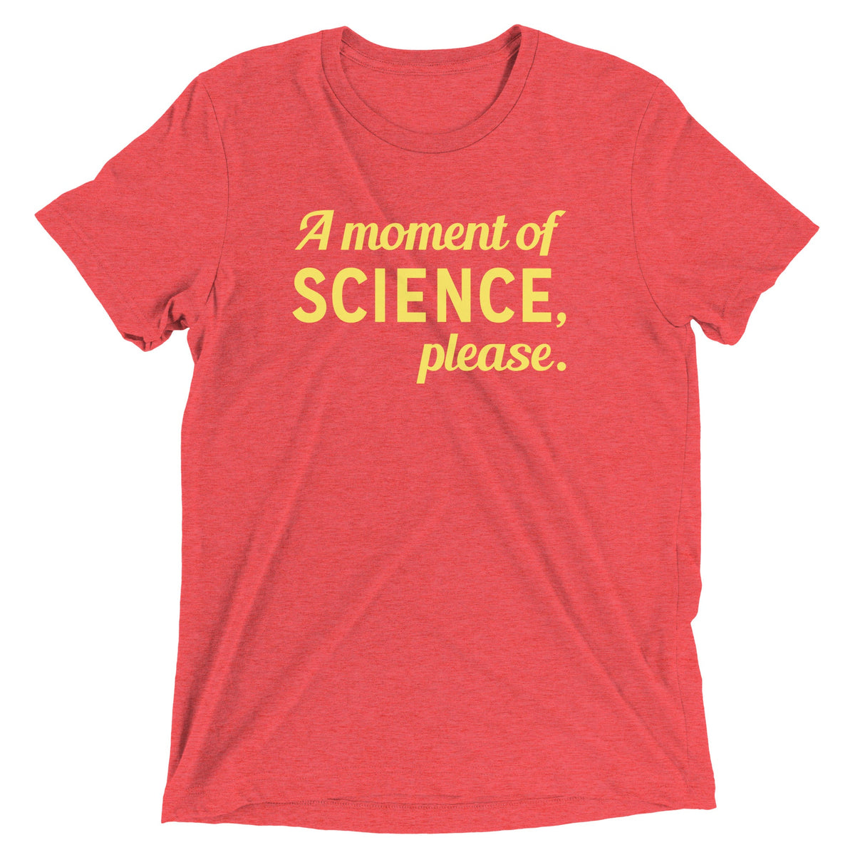 A Moment of Science, Please Men's Tri-Blend Tee product image 5