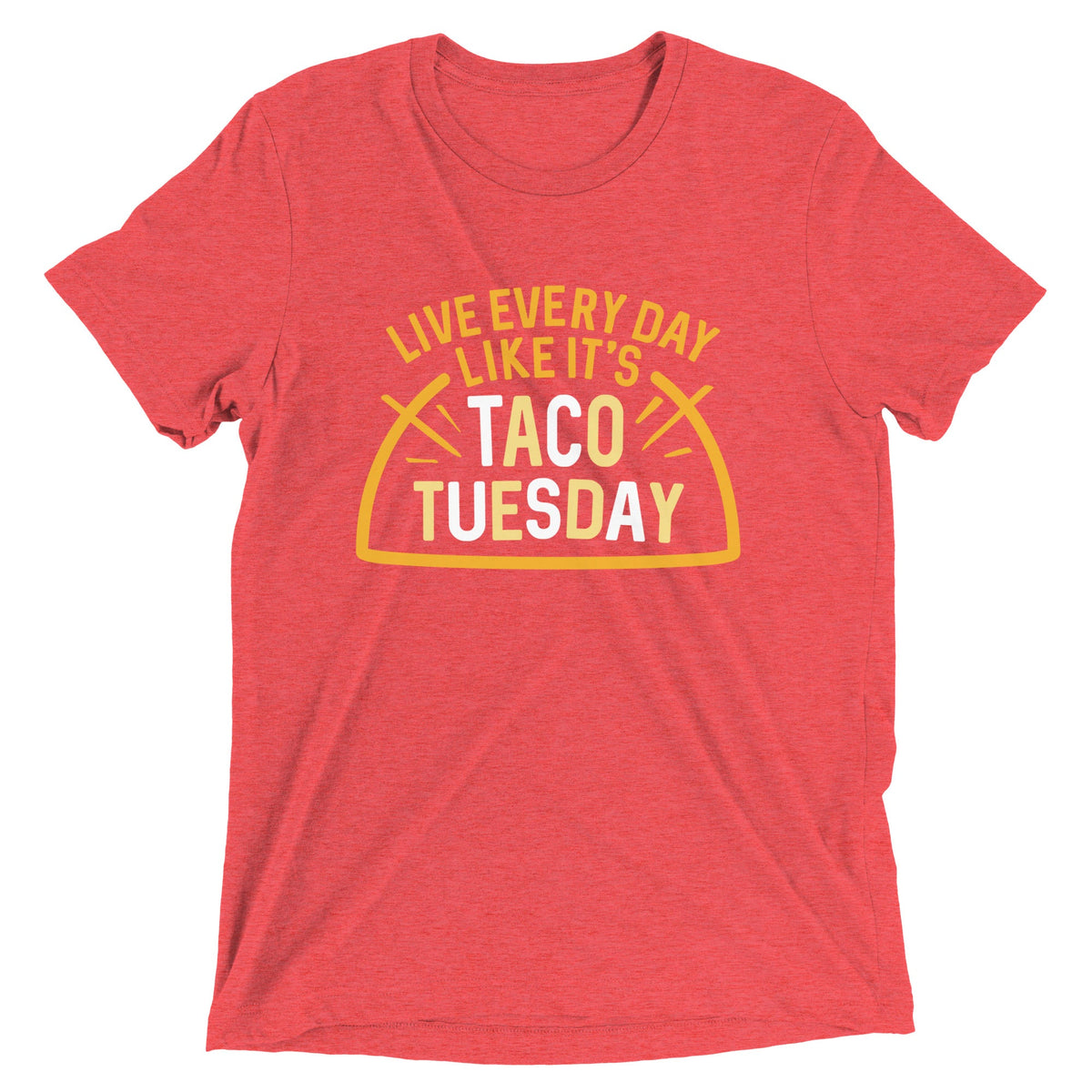 Taco Tuesday Men's Tri-Blend Tee product image 1