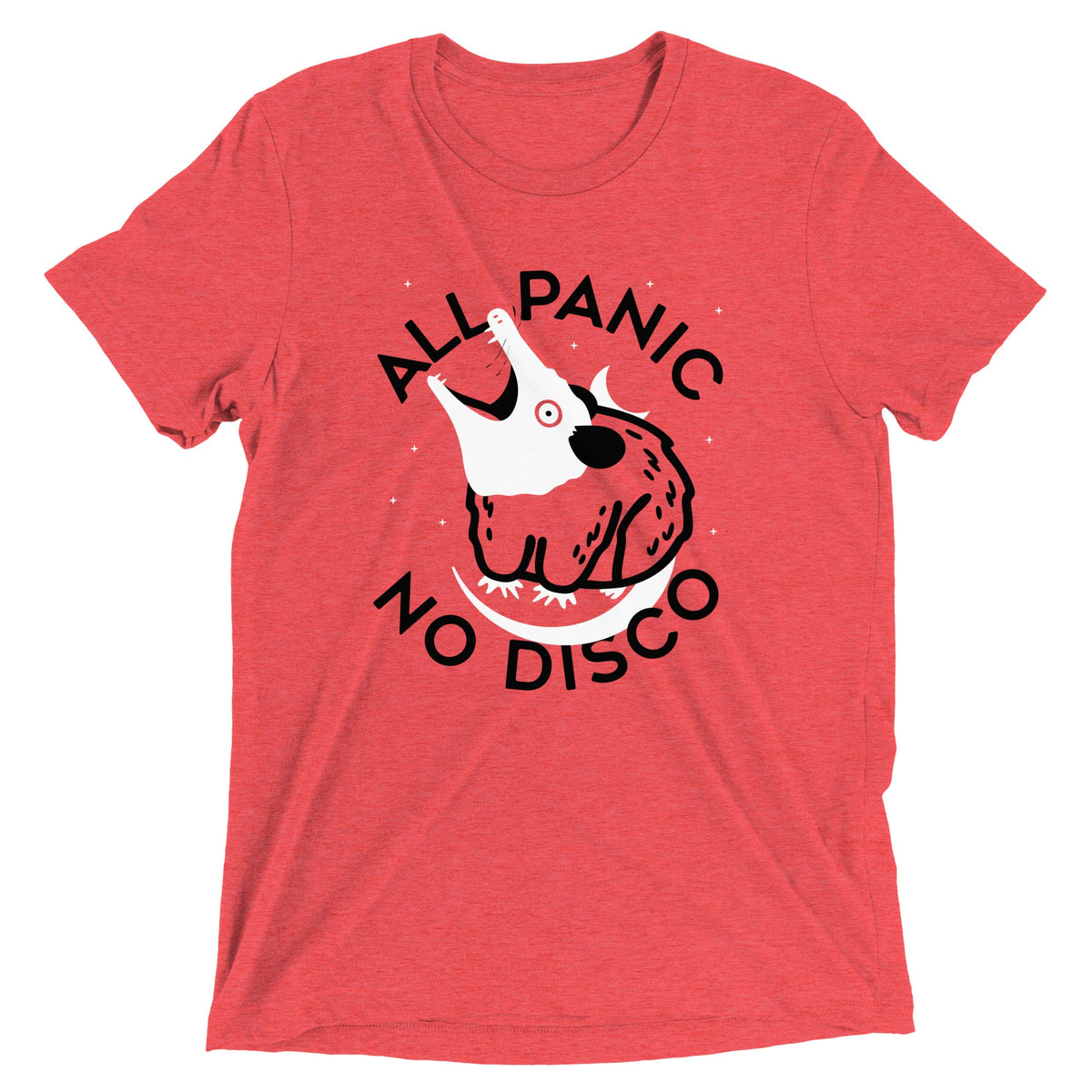 All Panic No Disco Men's Tri-Blend Tee product image 6