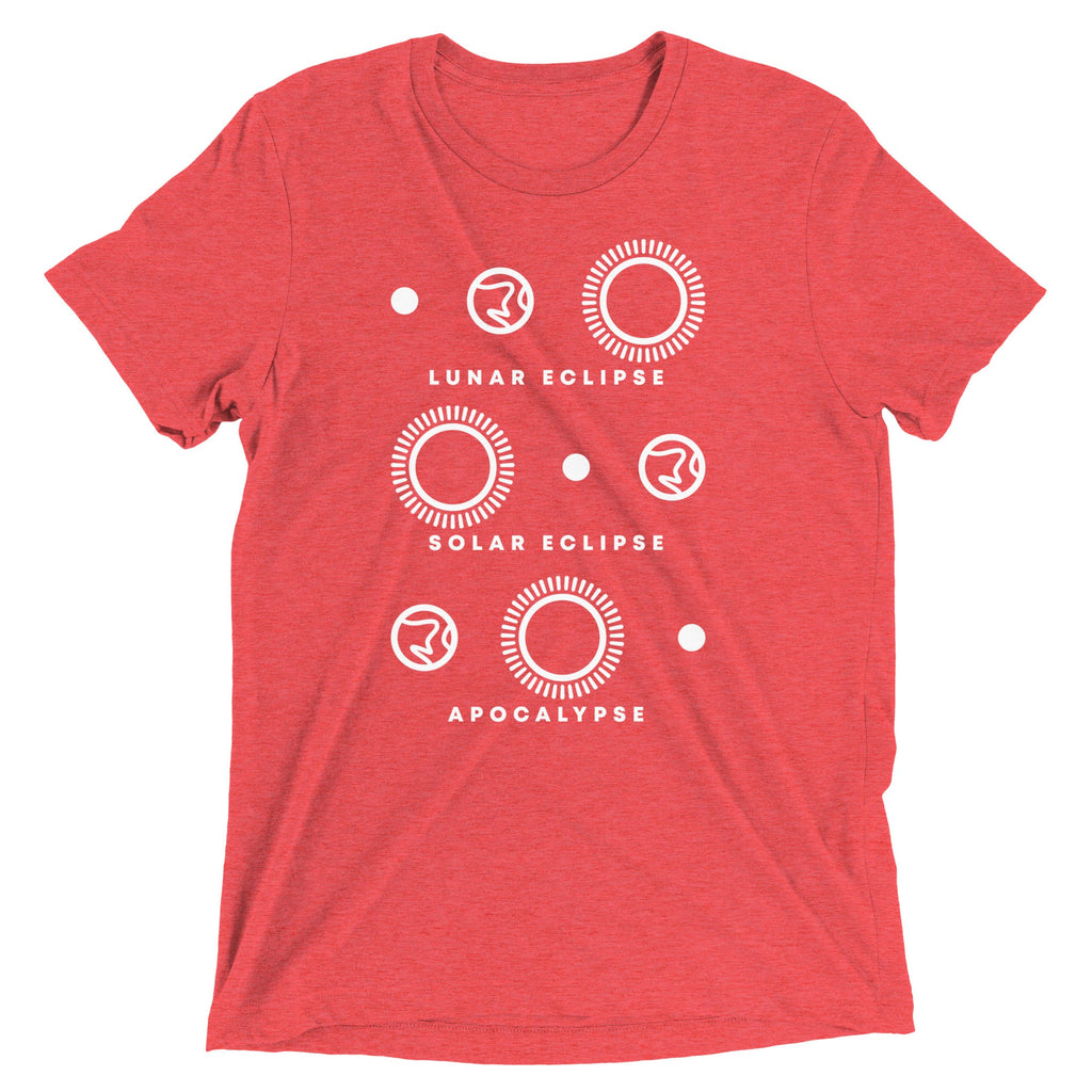 Lunar Eclipse Solar Apocalypse Men's Tri-Blend Tee product image 1