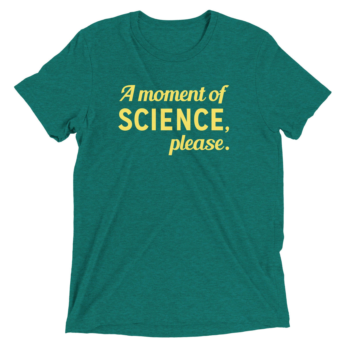 A Moment of Science, Please Men's Tri-Blend Tee product image 4
