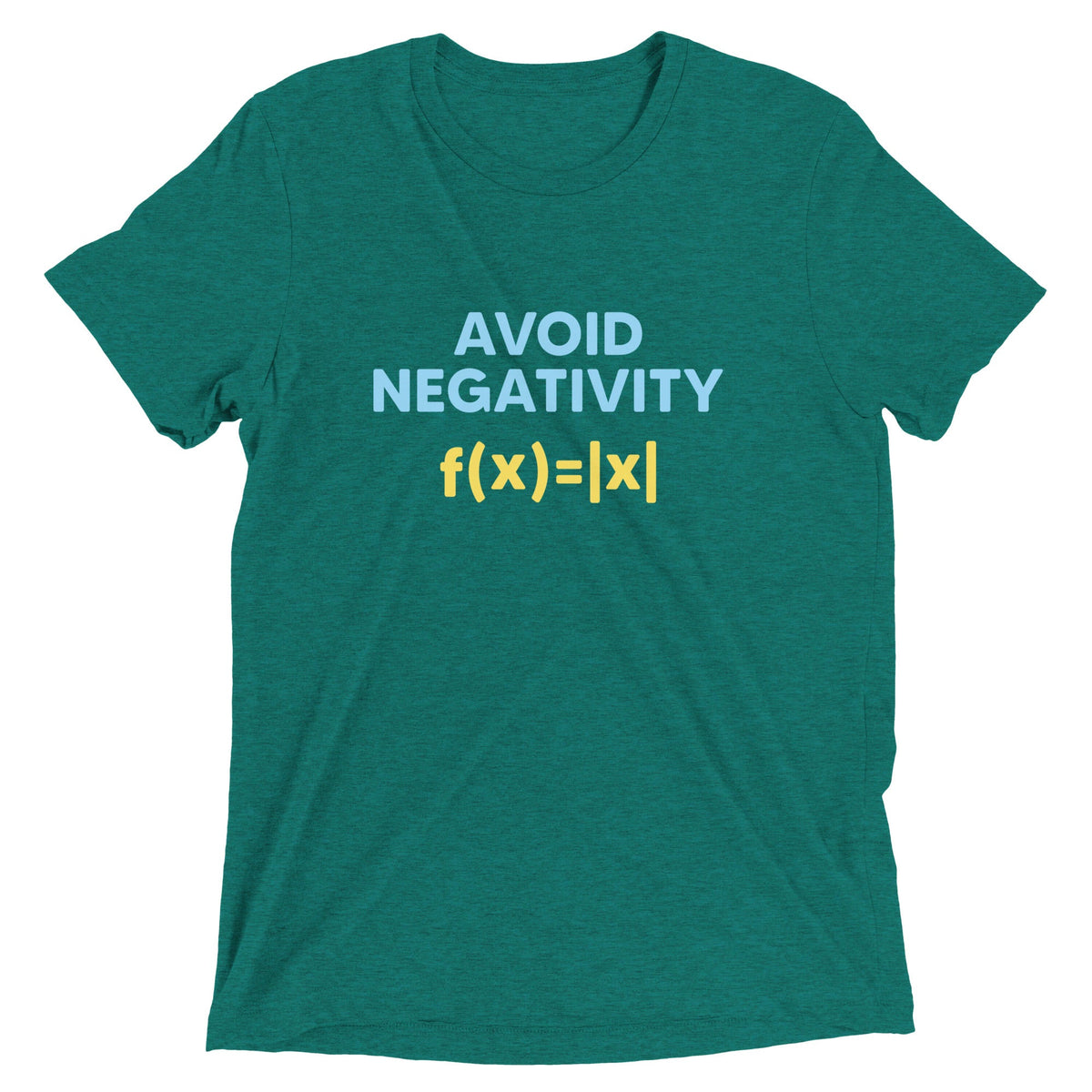 Avoid Negativity Men's Tri-Blend Tee product image 5