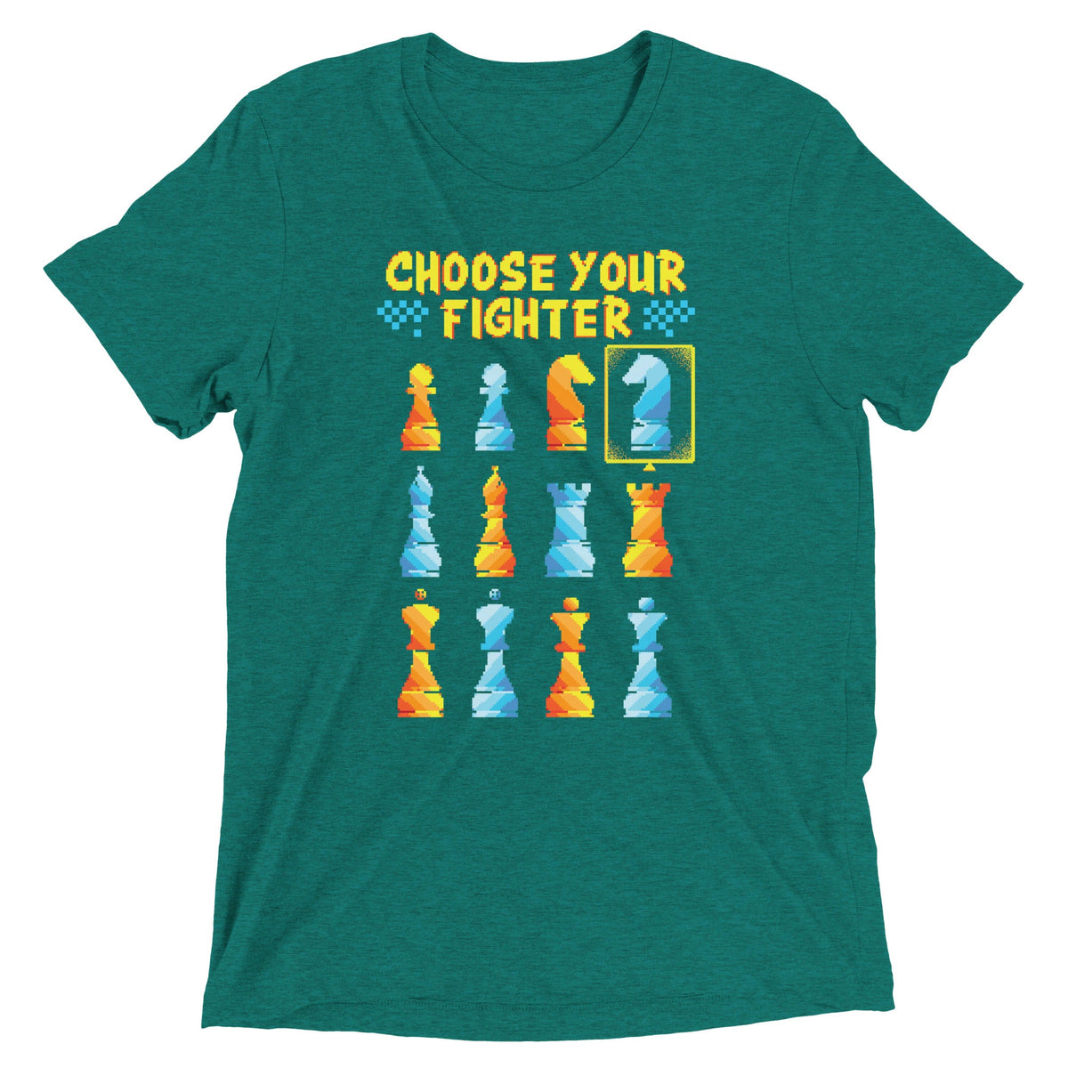 Choose Your Fighter Men's Tri-Blend Tee product image 4