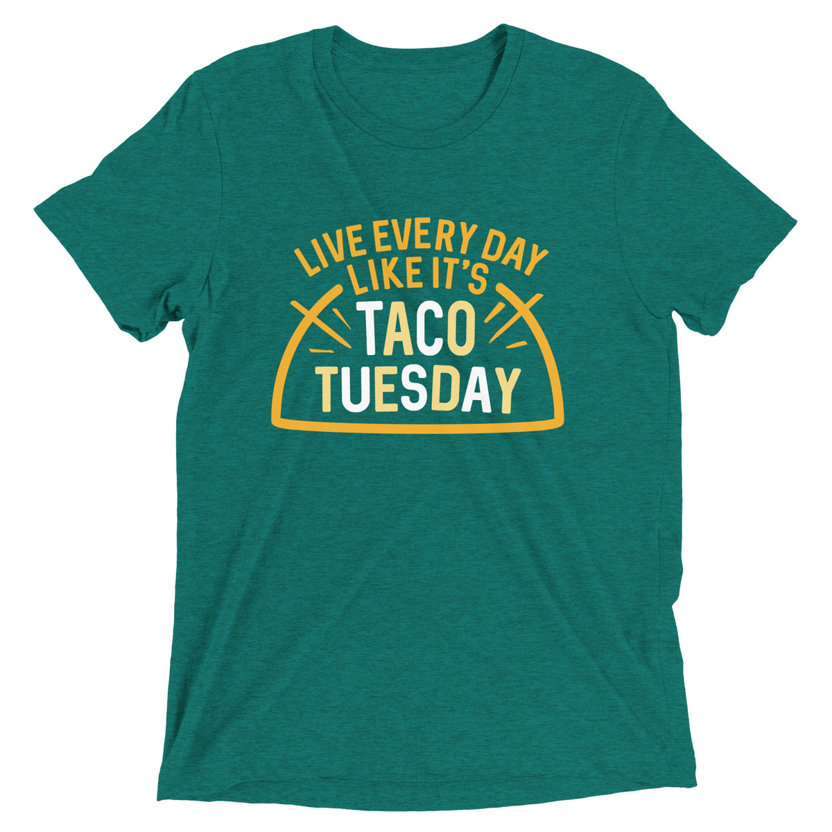 Taco Tuesday Men's Tri-Blend Tee product image 4