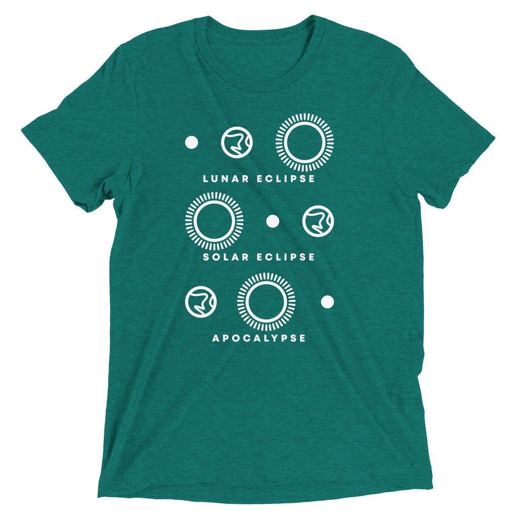 Lunar Eclipse Solar Apocalypse Men's Tri-Blend Tee product image 4