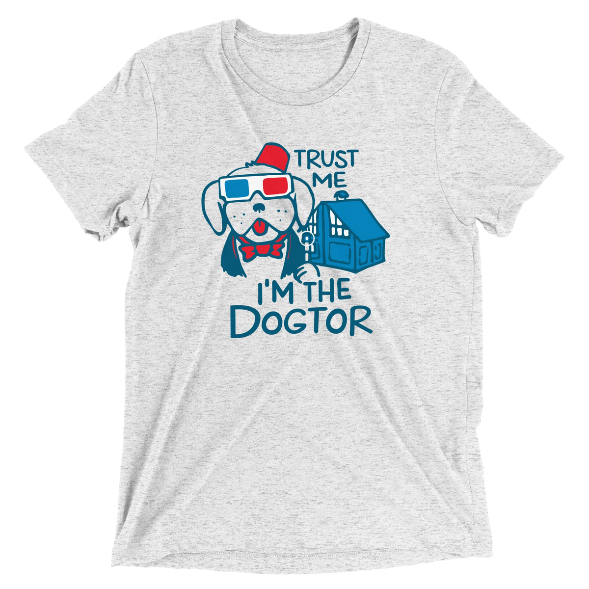 Trust Me, I'm The Dogtor Men's Tri-Blend Tee product image 4