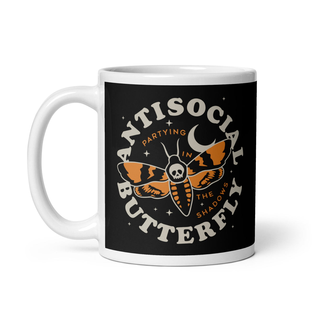 Antisocial Butterfly Mug