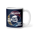Don't Stop Venn Diagram Mug
