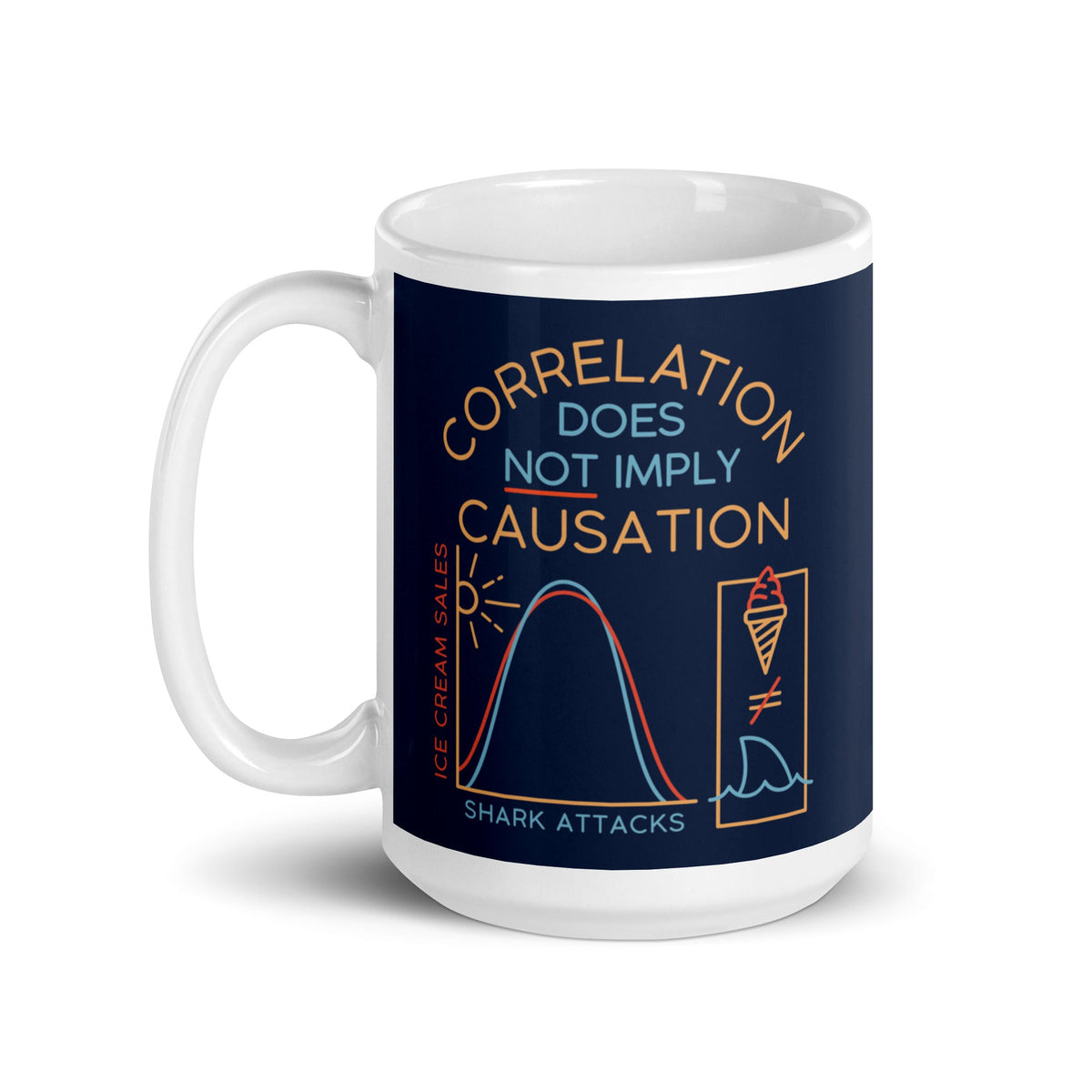 Correlation Does Not Imply Causation Mug