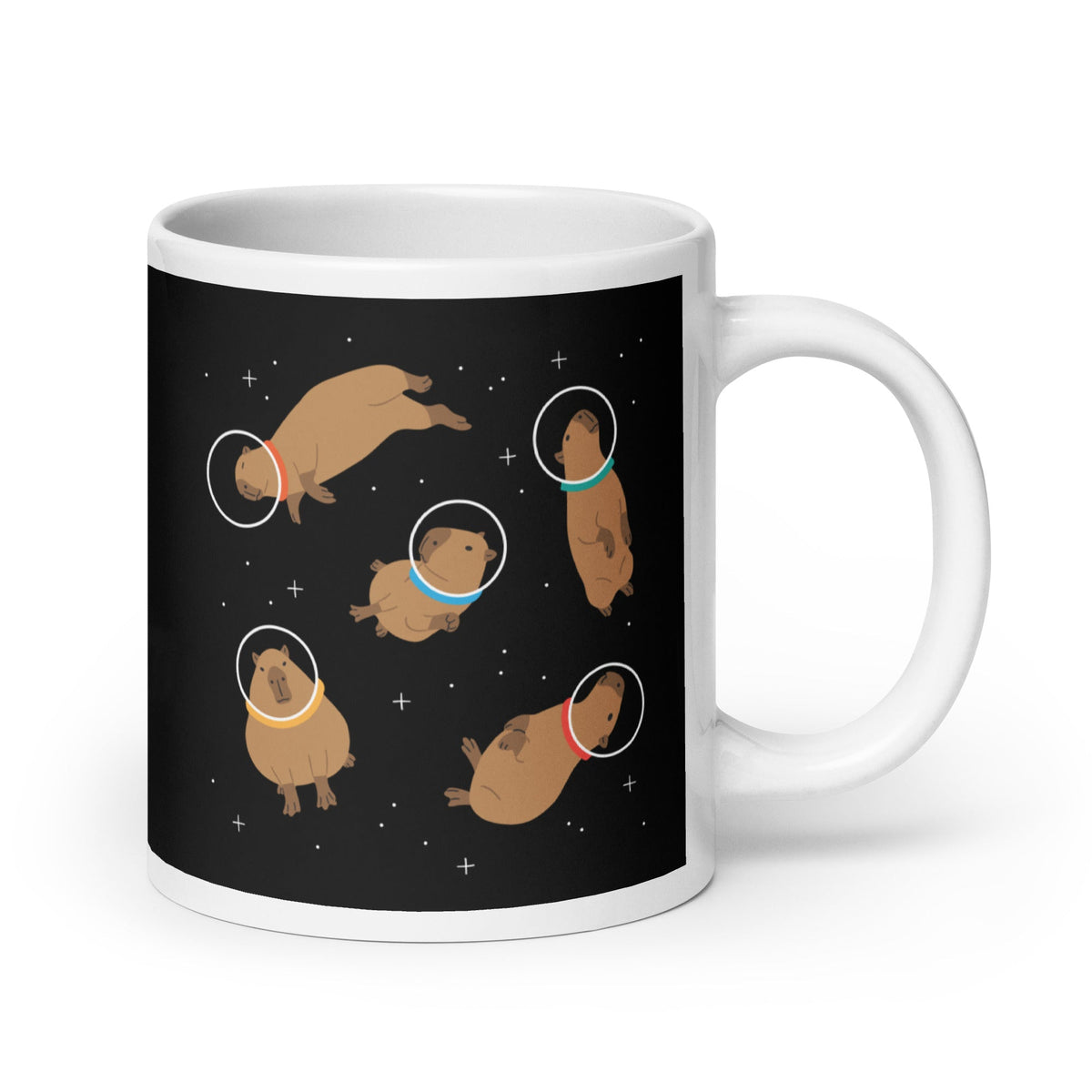 Capybaras In Space Mug
