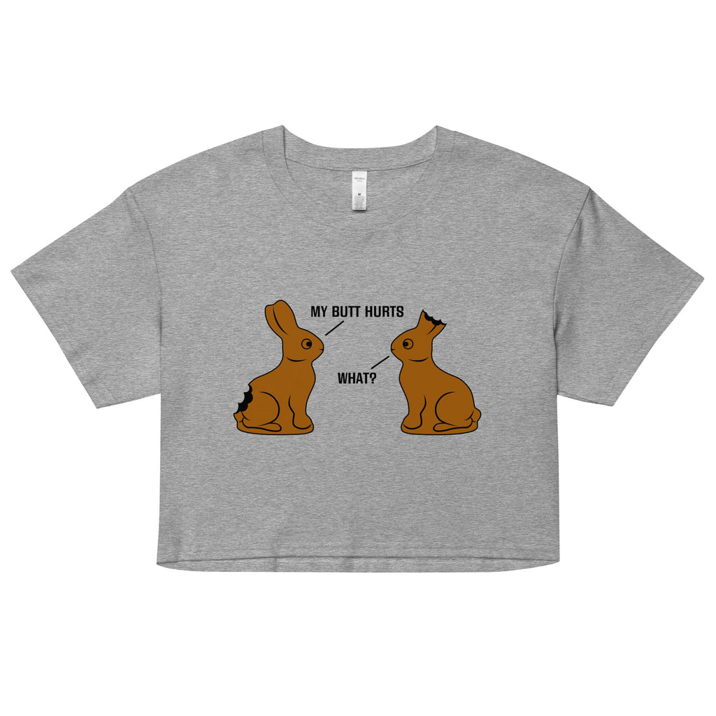 My Butt Hurts Women's Crop Tee product image 4