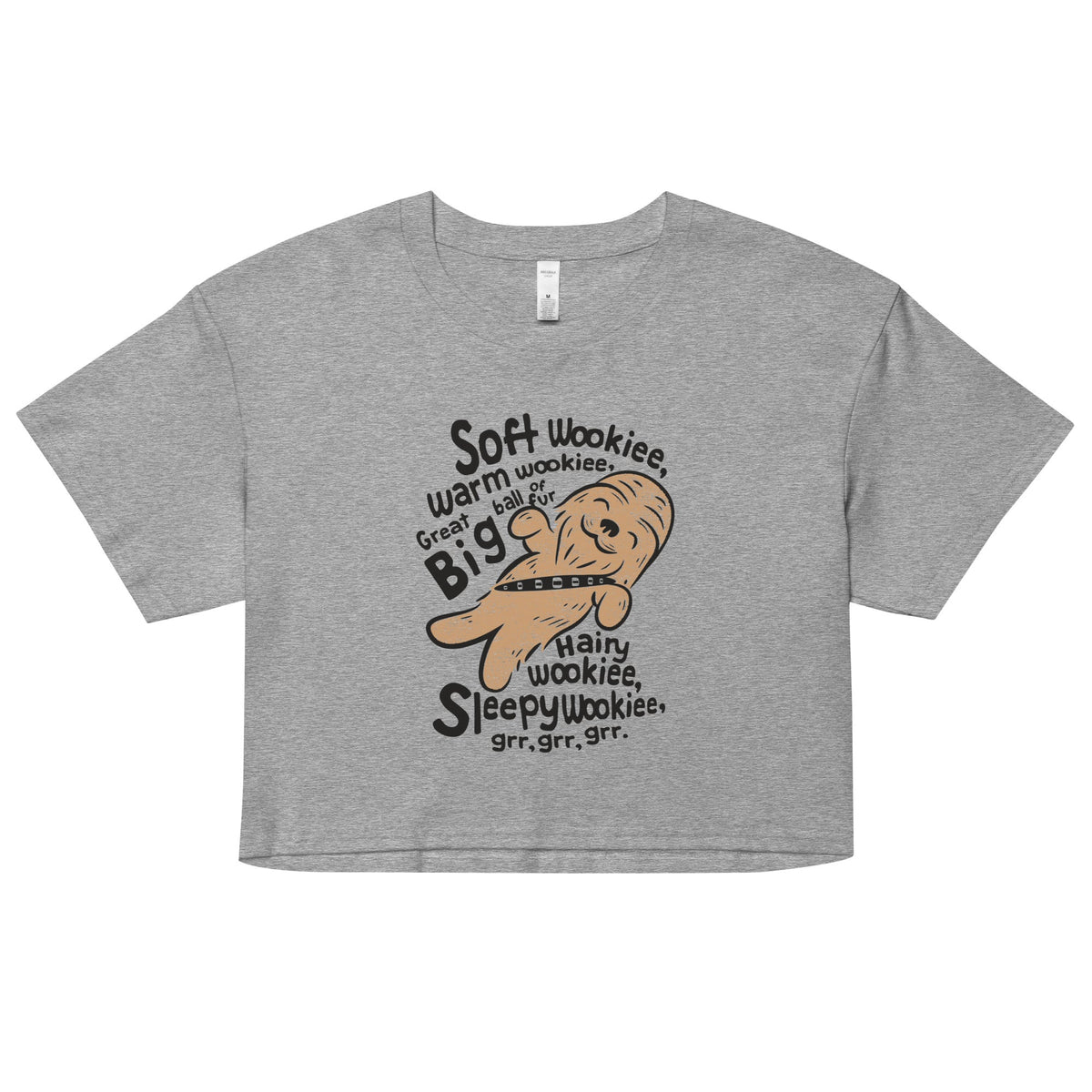 Soft Wookiee, Warm Women's Crop Tee product image 1