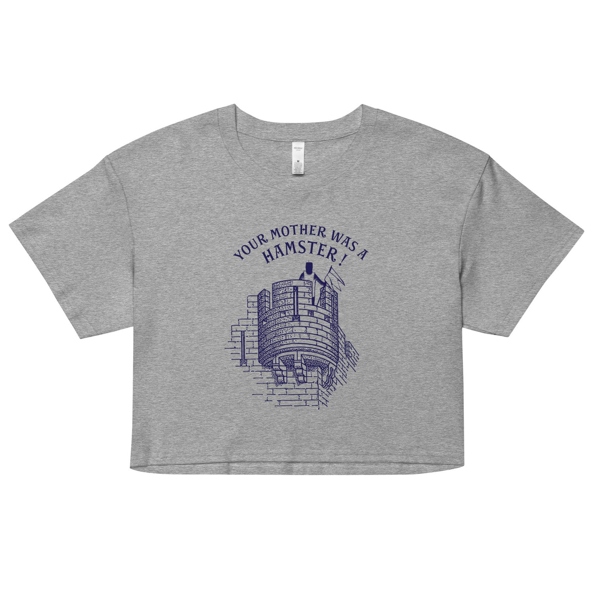 Your Mother Was A Hamster Women's Crop Tee product image 5