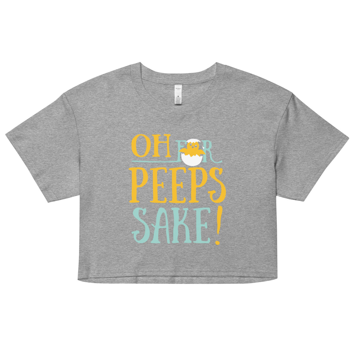 Oh For Peeps Sake Women's Crop Tee product image 4