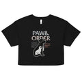 Paw & Order Women's Crop Tee product image 1