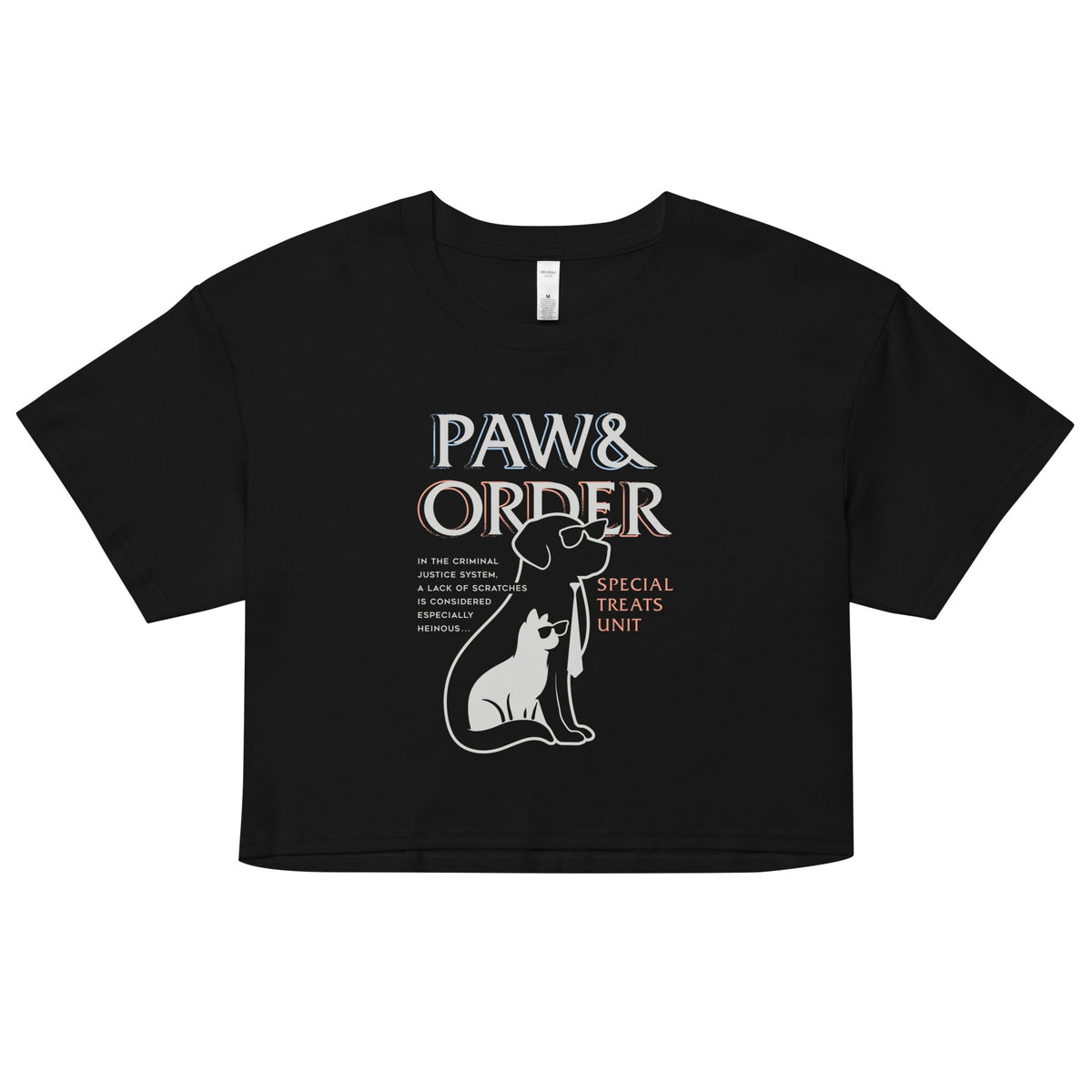 Paw & Order Women's Crop Tee product image 1
