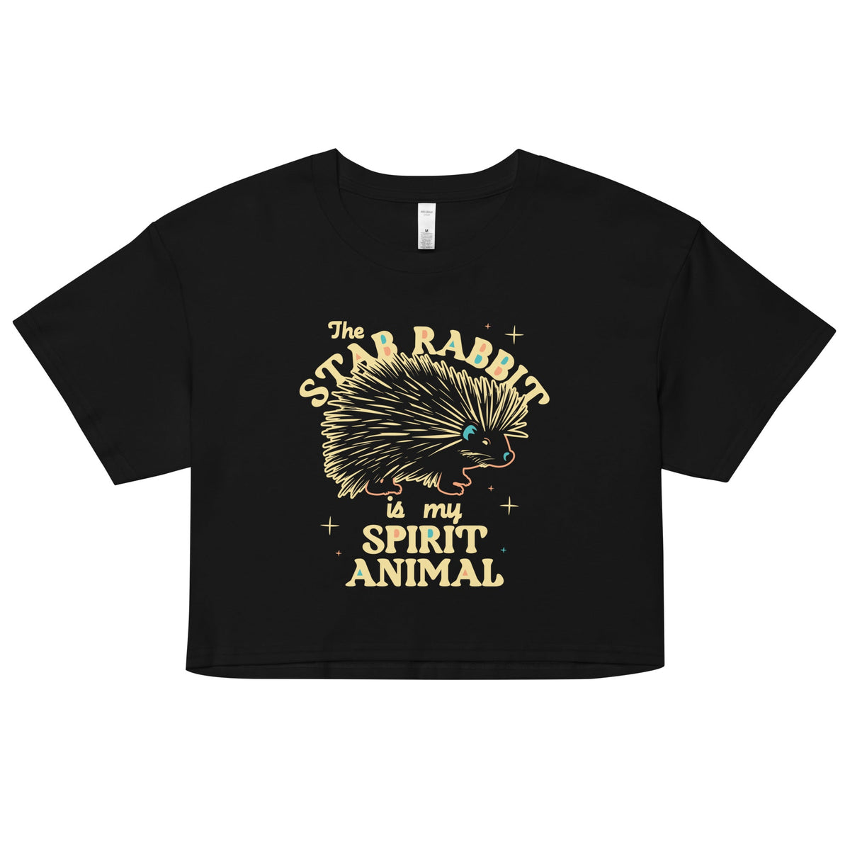 The Stab Rabbit Is My Spirit Animal Women's Crop Tee product image 1