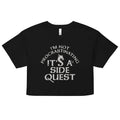 I'm Not Procrastinating, It's A Side Quest Women's Crop Tee product image 1