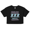 Axolotl Questions Women's Crop Tee product image 1