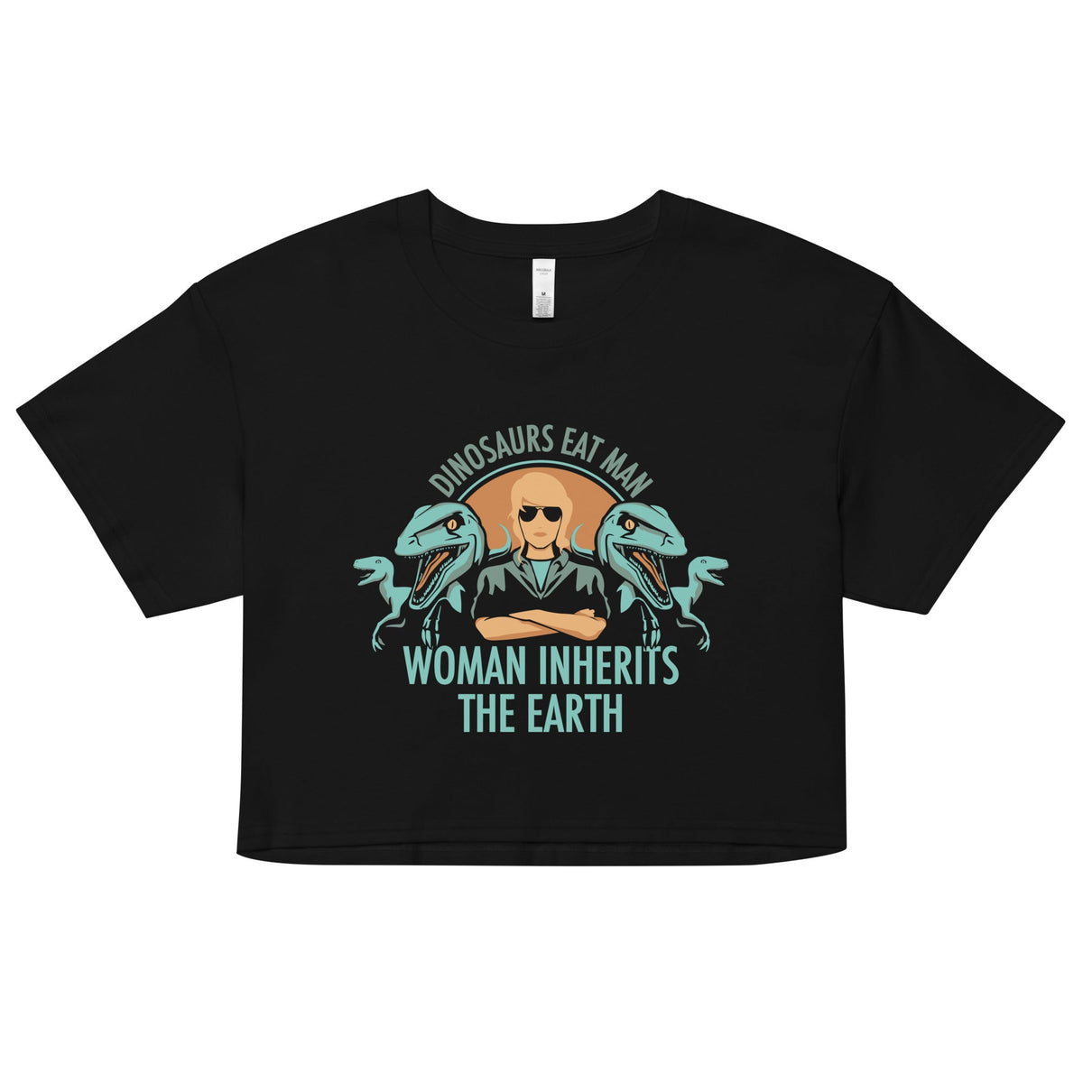 Woman Inherits The Earth Women's Crop Tee product image 1