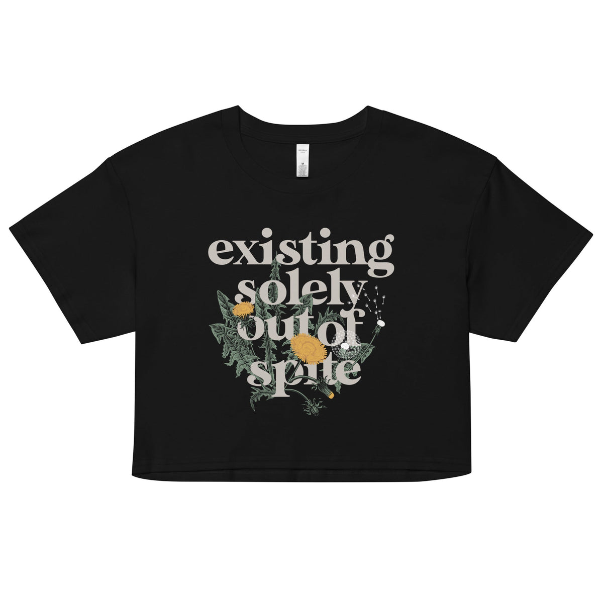 Existing Solely Out Of Spite Women's Crop Tee product image 1