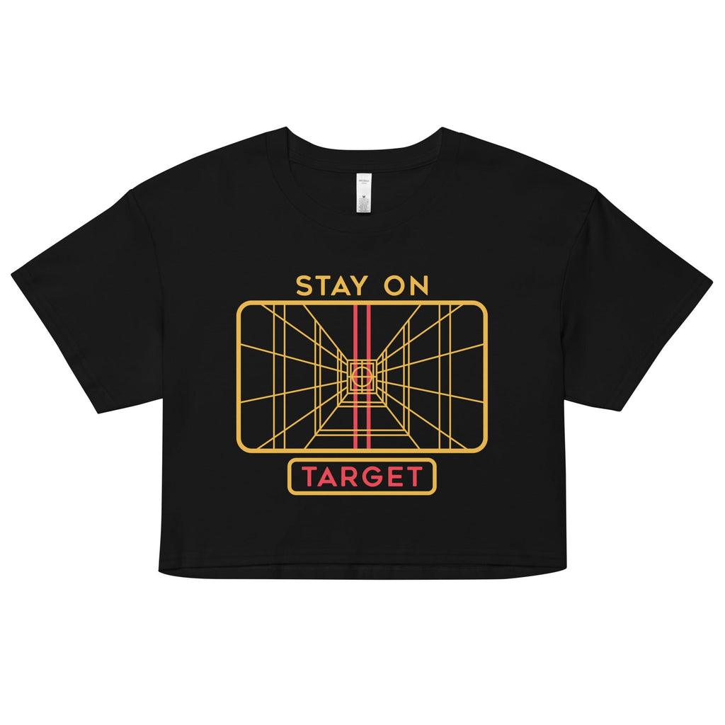 Stay On Target Women's Crop Tee product image 1
