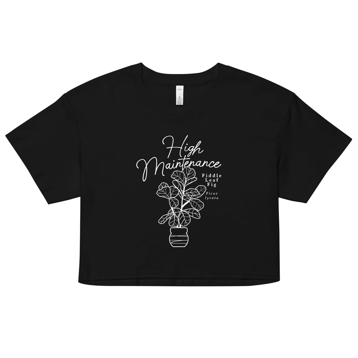 High Maintenance Women's Crop Tee product image 1