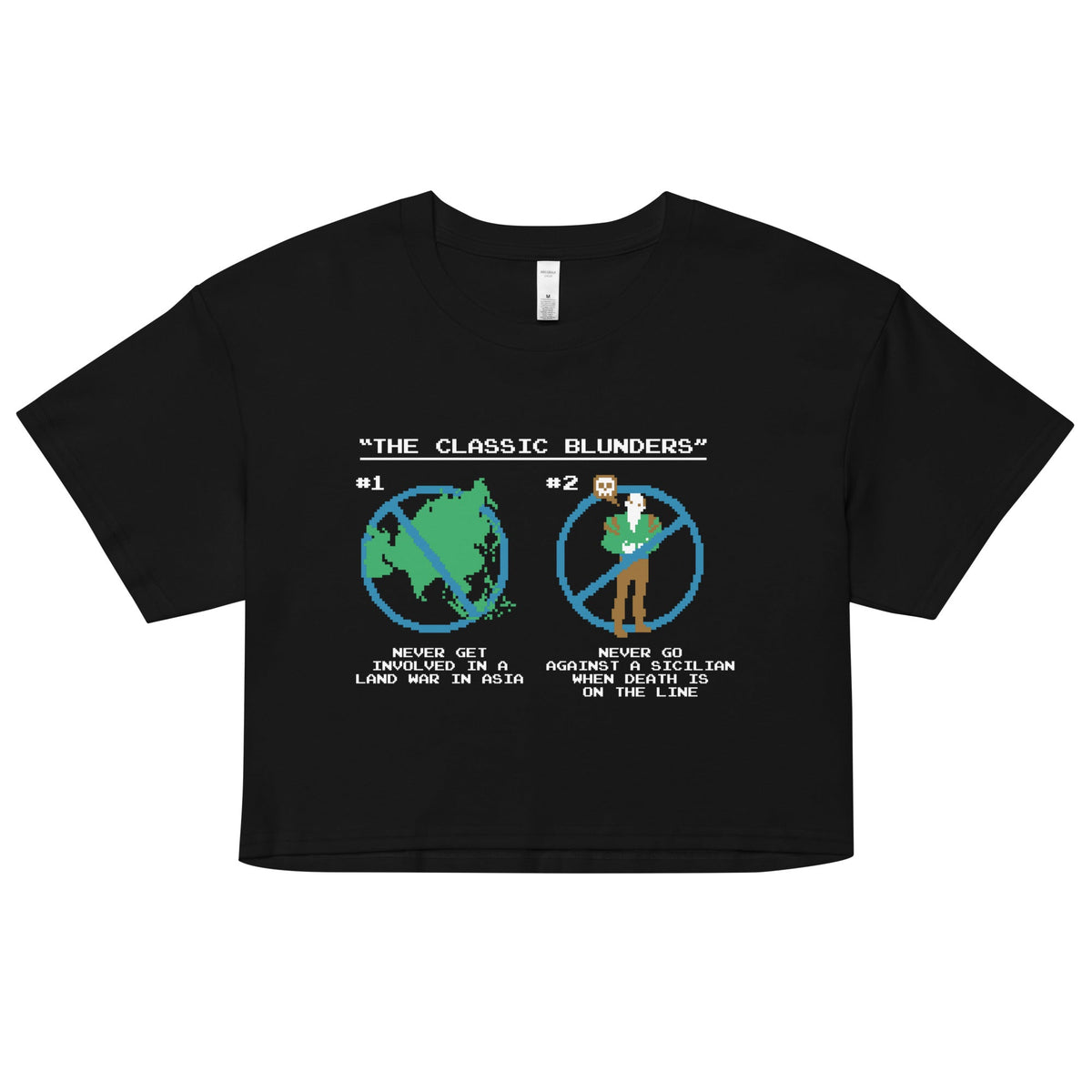 The Classic Blunders Women's Crop Tee product image 1
