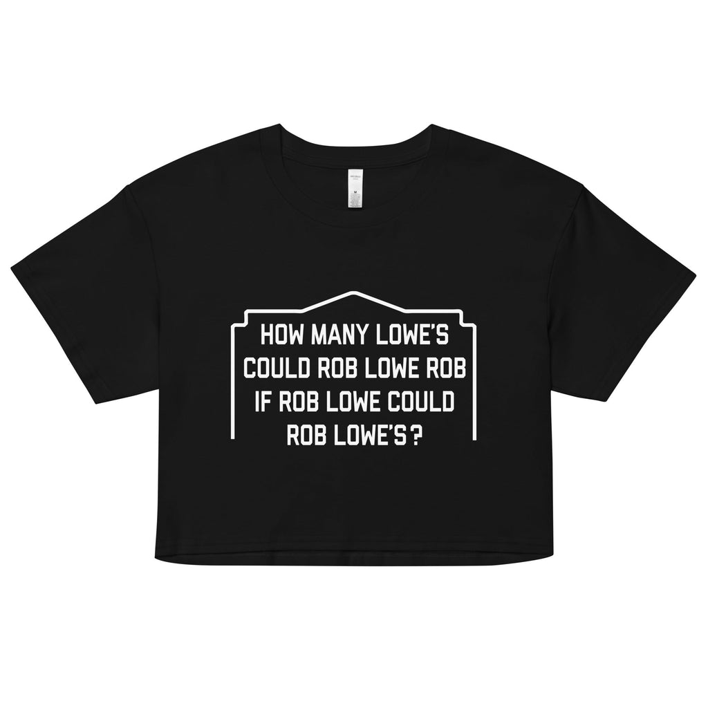 Rob Lowe Women's Crop Tee product image 1