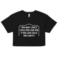 Rob Lowe Women's Crop Tee product image 1
