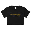 That's Too Much Bacon, Said No One Ever Women's Crop Tee product image 1