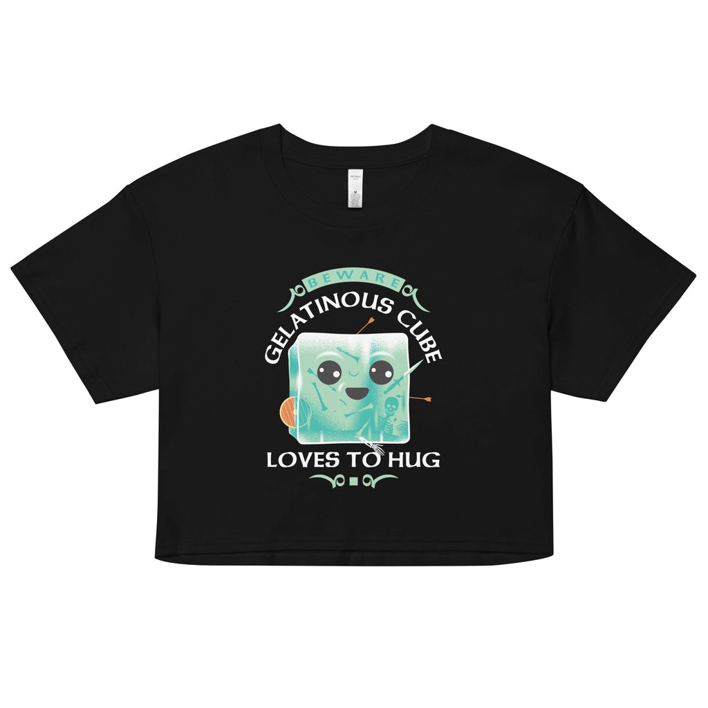 Gelatinous Cube Loves To Hug Women's Crop Tee product image 1