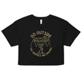 Go Outside The Graphics Are Amazing Women's Crop Tee product image 1