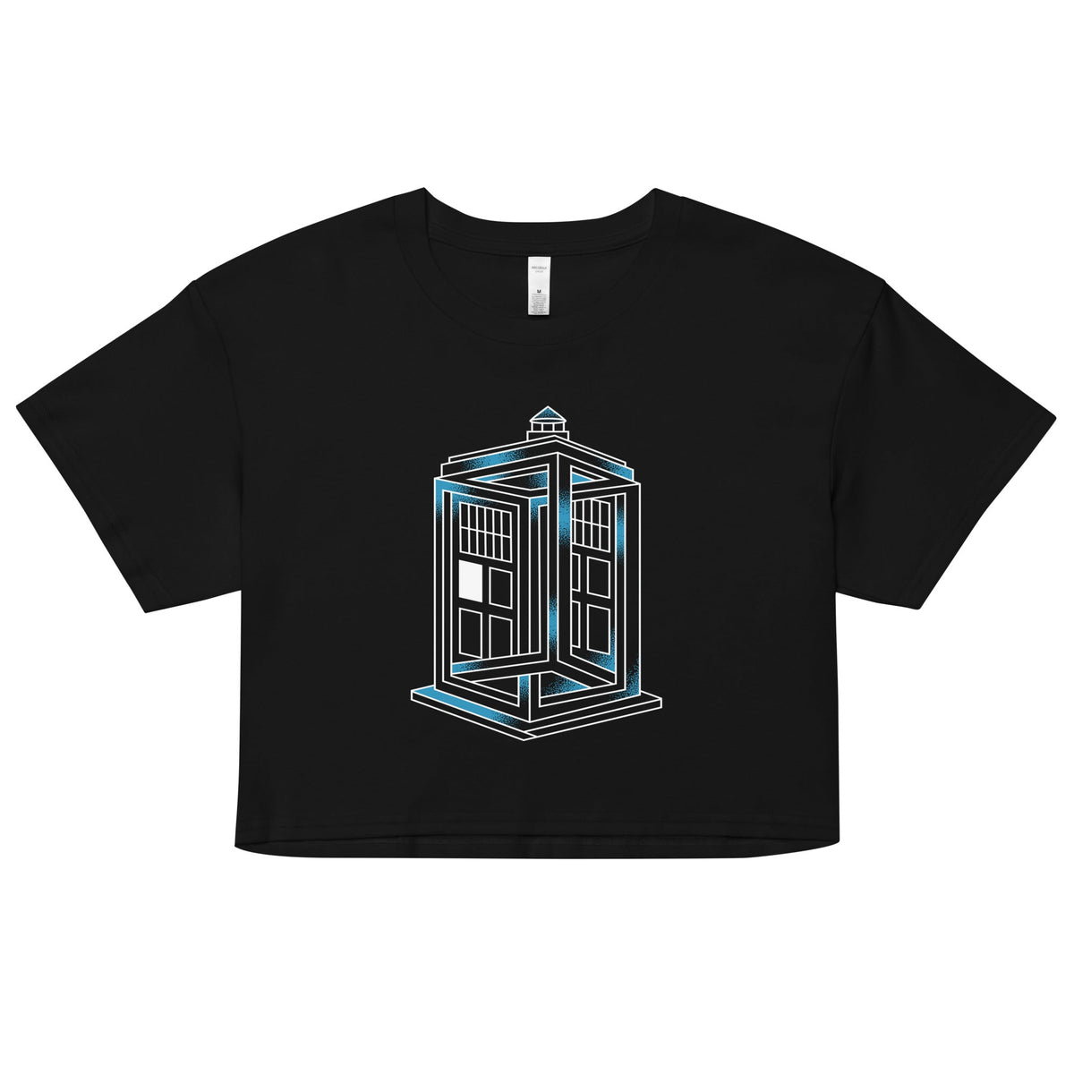 Optical Timey Wimey Women's Crop Tee product image 1