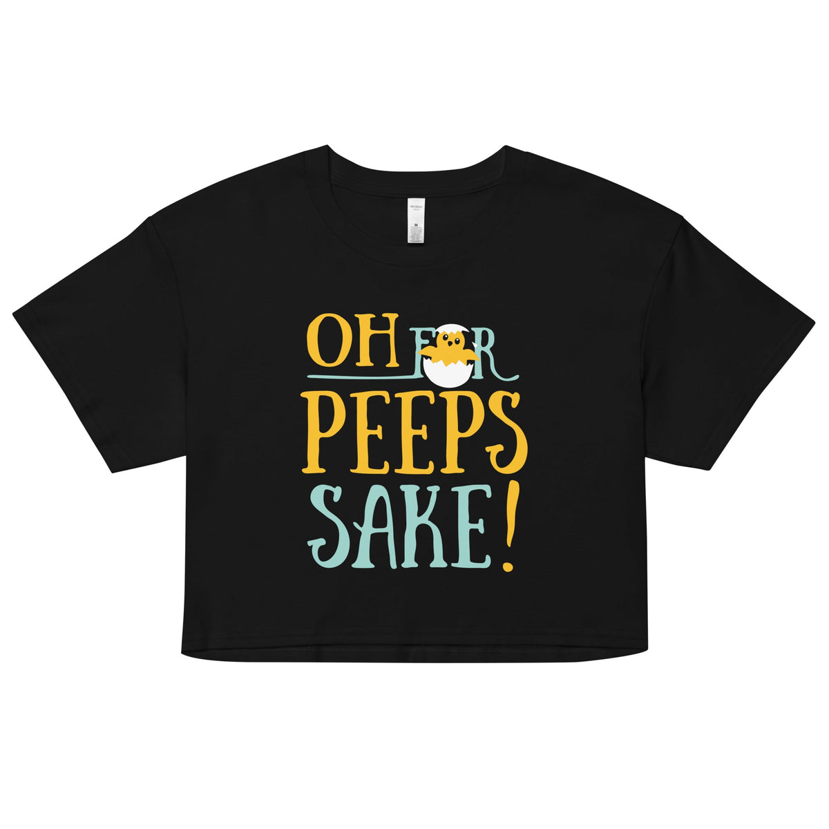 Oh For Peeps Sake Women's Crop Tee product image 2