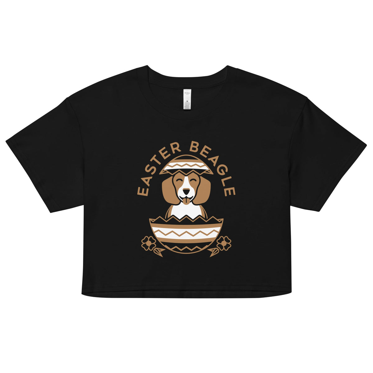 Easter Beagle Women's Crop Tee product image 1