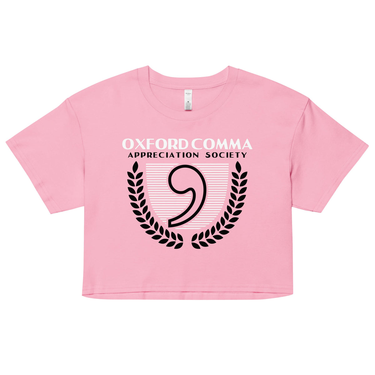 Oxford Comma Appreciation Society Women's Crop Tee product image 3