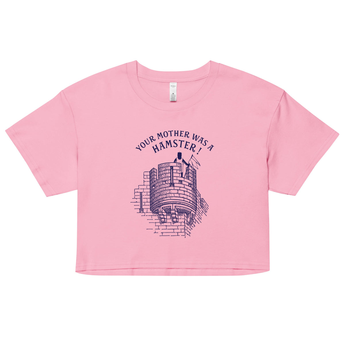 Your Mother Was A Hamster Women's Crop Tee product image 1