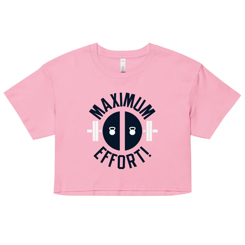 Maximum Effort! Women's Crop Tee product image 3