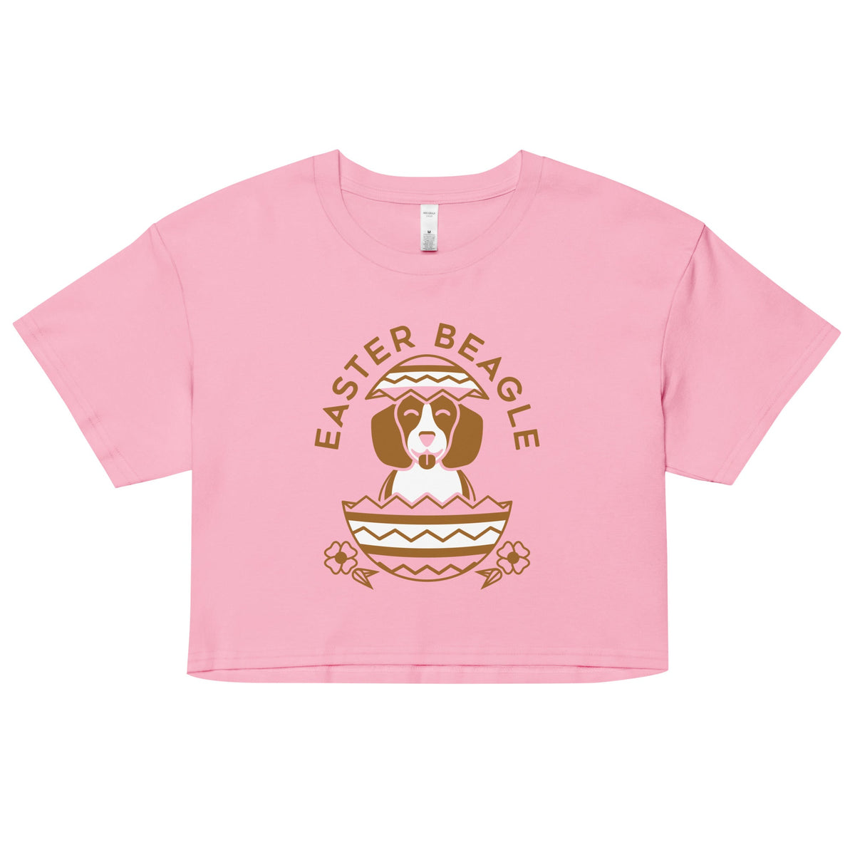 Easter Beagle Women's Crop Tee product image 3