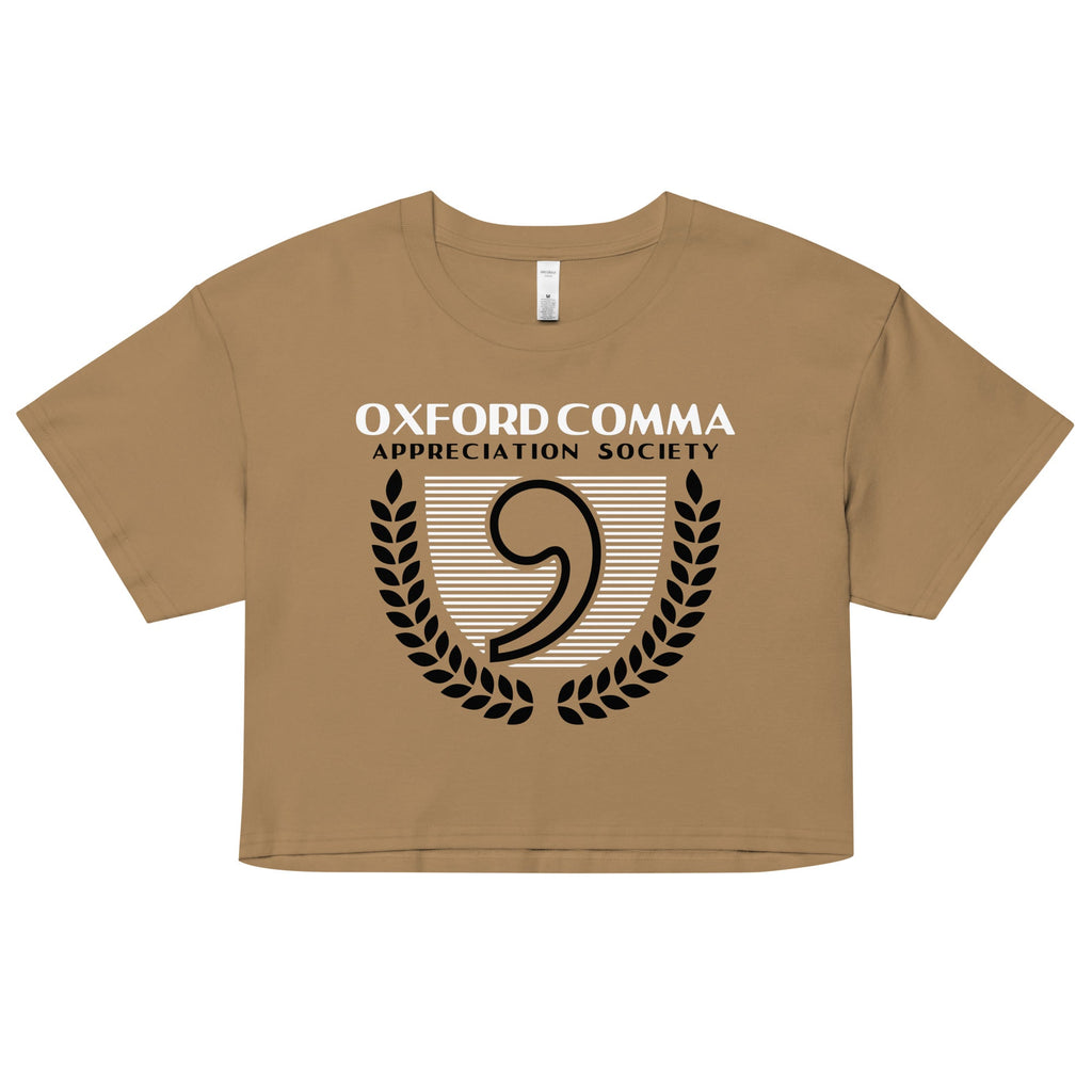 Oxford Comma Appreciation Society Women's Crop Tee product image 1