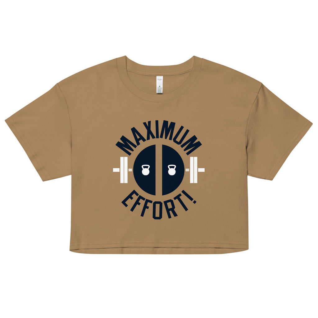 Maximum Effort! Women's Crop Tee product image 2