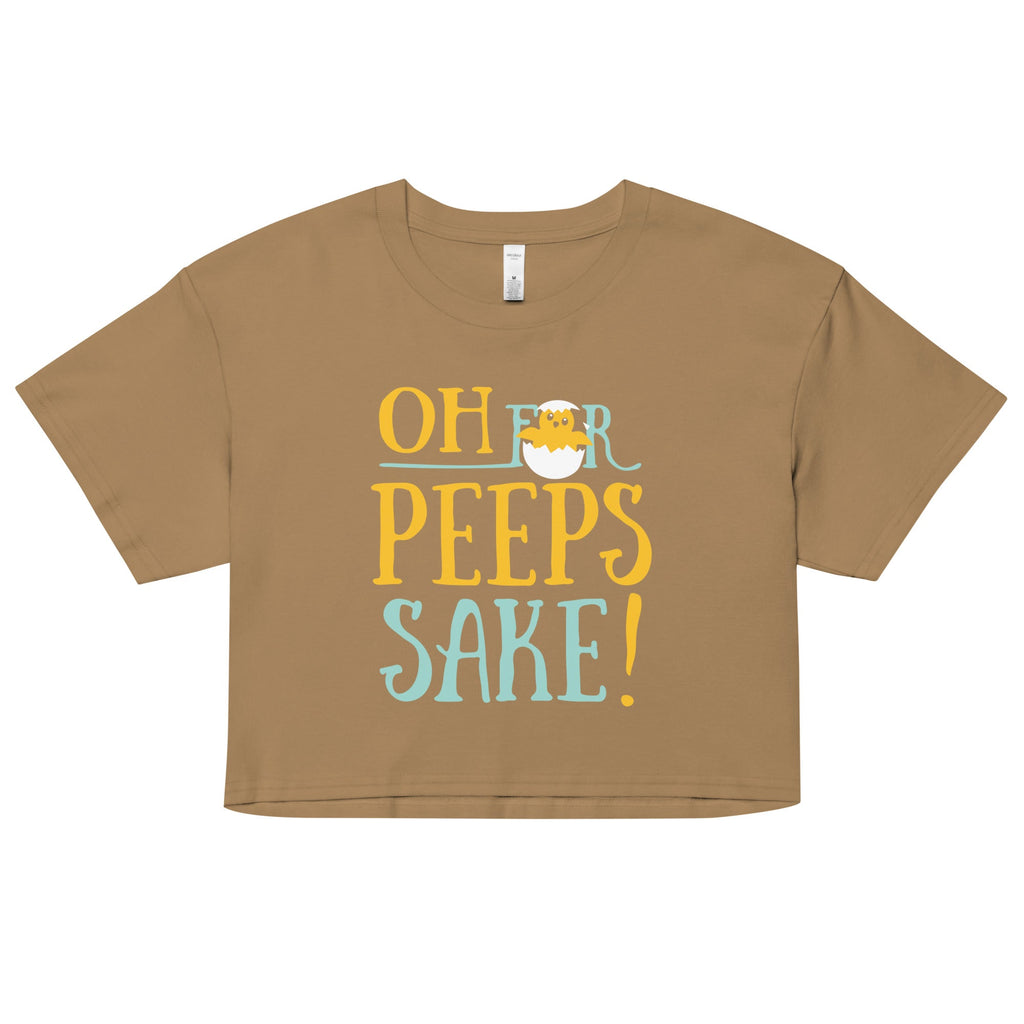 Oh For Peeps Sake Women's Crop Tee product image 3