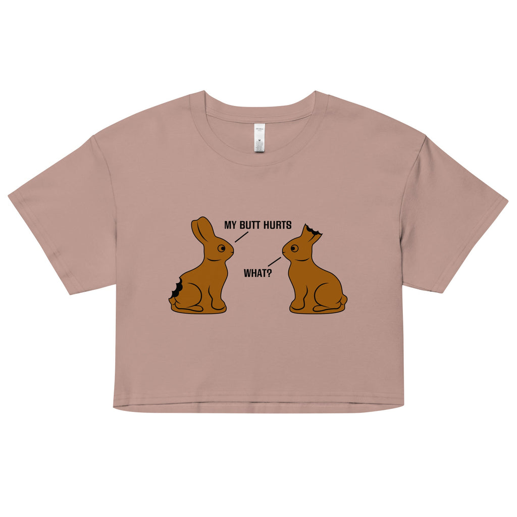 My Butt Hurts Women's Crop Tee product image 3