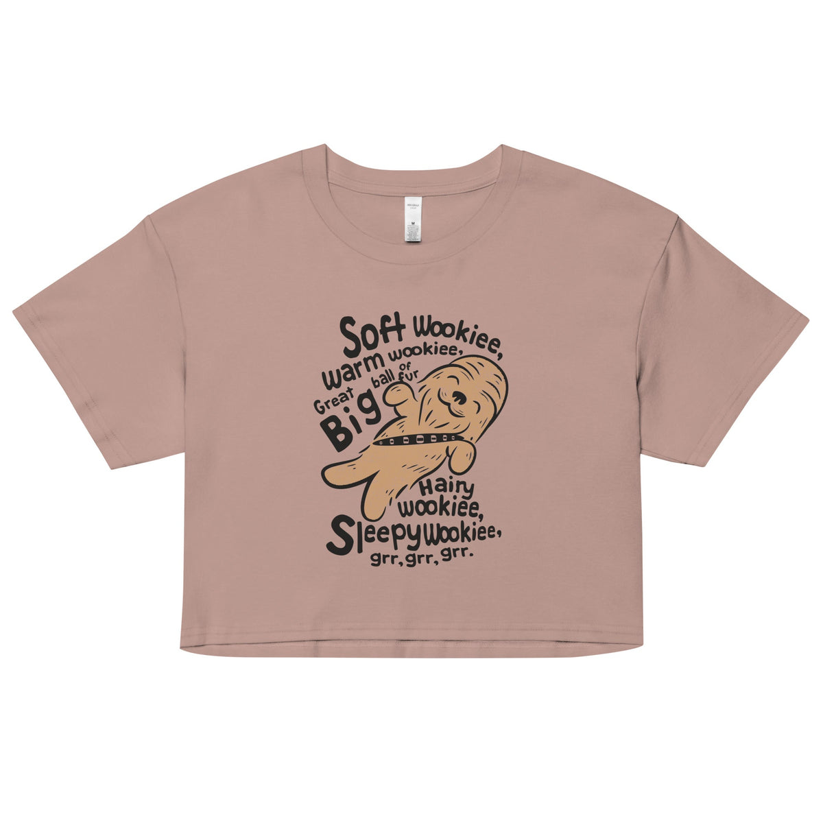 Soft Wookiee, Warm Women's Crop Tee product image 2