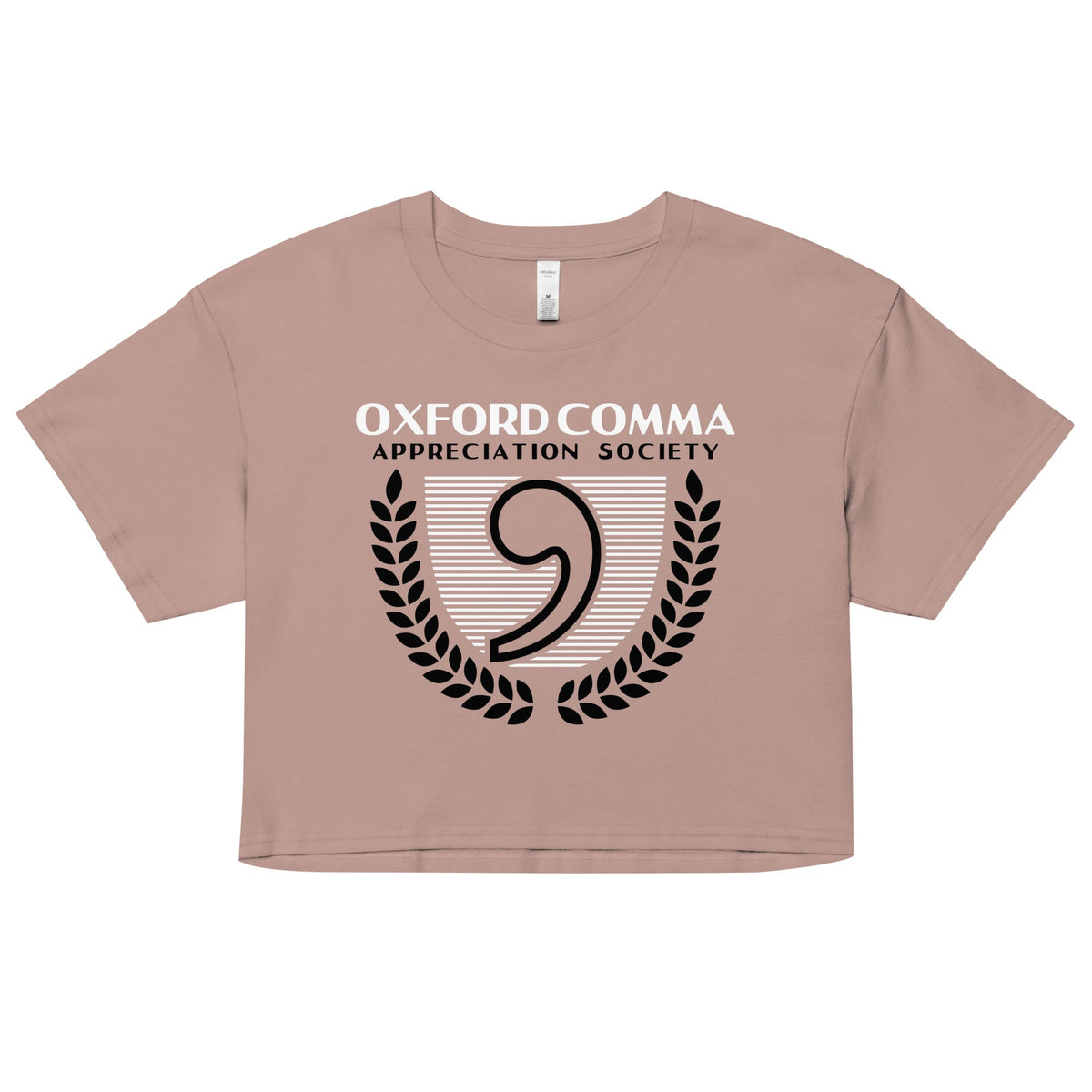 Oxford Comma Appreciation Society Women's Crop Tee product image 2
