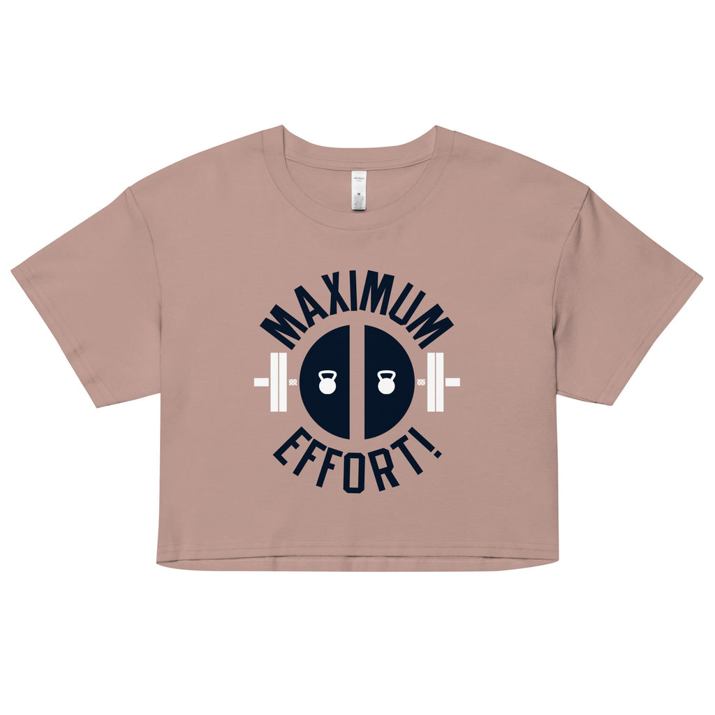 Maximum Effort! Women's Crop Tee product image 1
